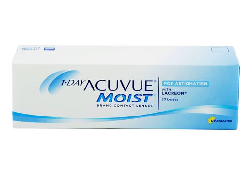 1-DAY ACUVUE® MOIST for ASTIGMATISM 30 vnt.