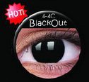 Black Out - spalvoti lęšiai Crazy Lens
