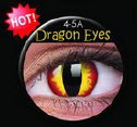 Dragon Eyes - spalvoti lęšiai Crazy Lens