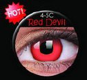 Red Devil - spalvoti lęšiai Crazy Lens