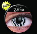 Zebra - spalvoti lęšiai Crazy Lens